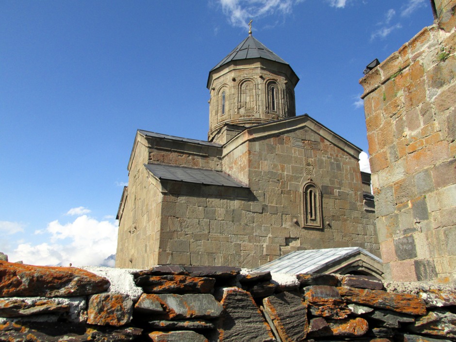 Gergeti Trinity Church Copyright Robin Whiting