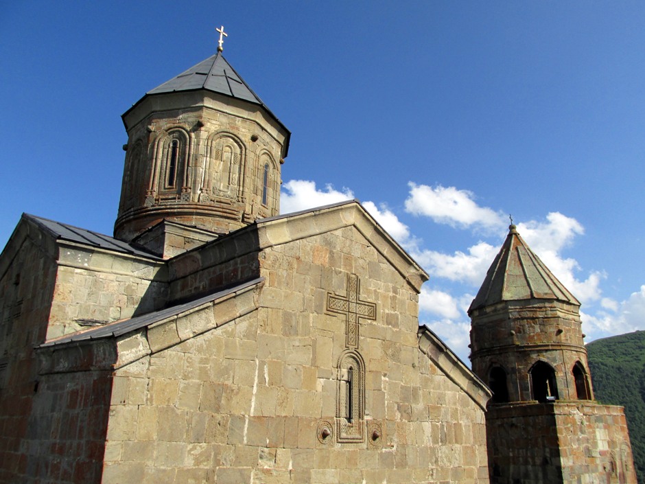 Gergeti Trinity Church Copyright Robin Whiting