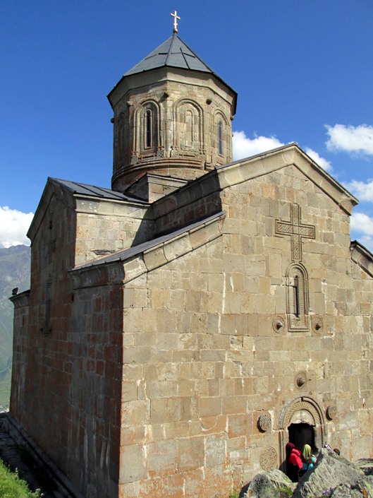 Gergeti Trinity Church Copyright Robin Whiting