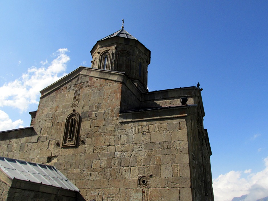 Gergeti Trinity Church Copyright Robin Whiting